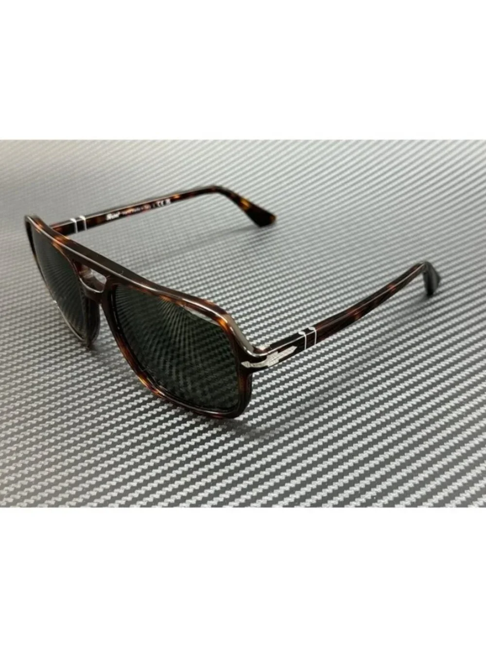 New Persol Men Brown Havana Sunglasses 58-19-150